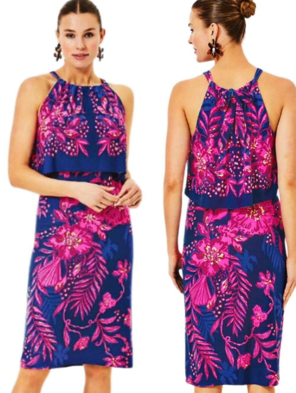 Lilly Pulitzer Stella Mae Endless Summer Dress XS Halter Vacation Resort